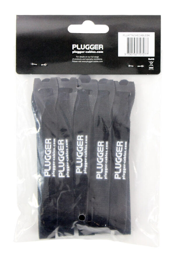 Plugger - Cable ties Noir Pack de 10 - Image 2