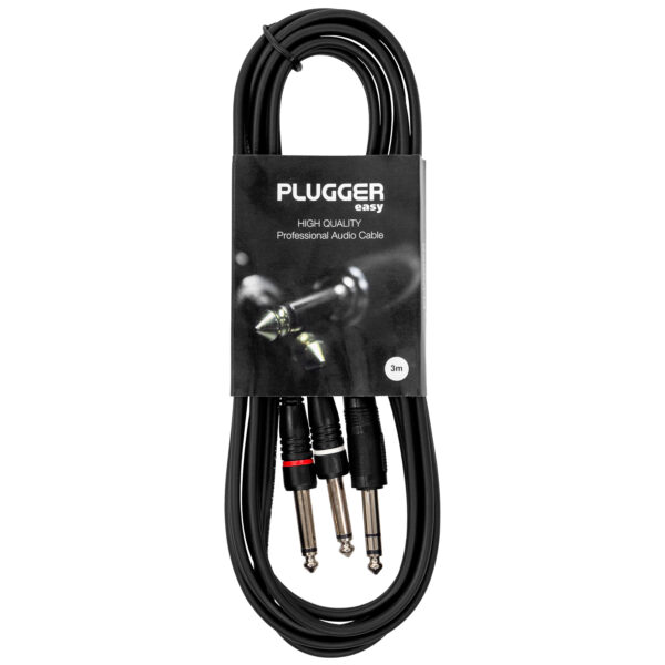 Plugger - Y Jack M Stereo Cable - Jack M Mono 3M Easy - Image 2