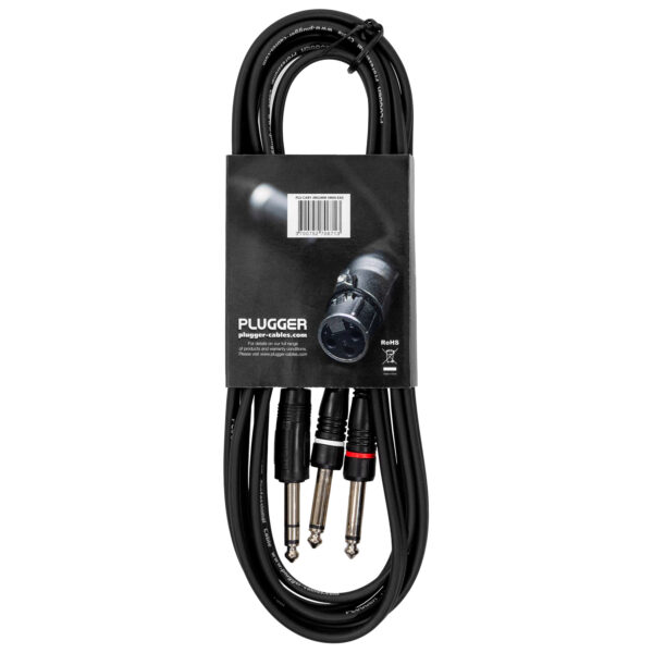 Plugger - Y Jack M Stereo Cable - Jack M Mono 3M Easy - Image 3