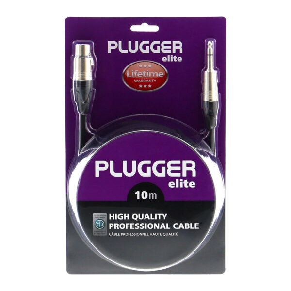 Plugger - XLR Cable F 3b - Jack M Stereo 10m Elite - Image 2