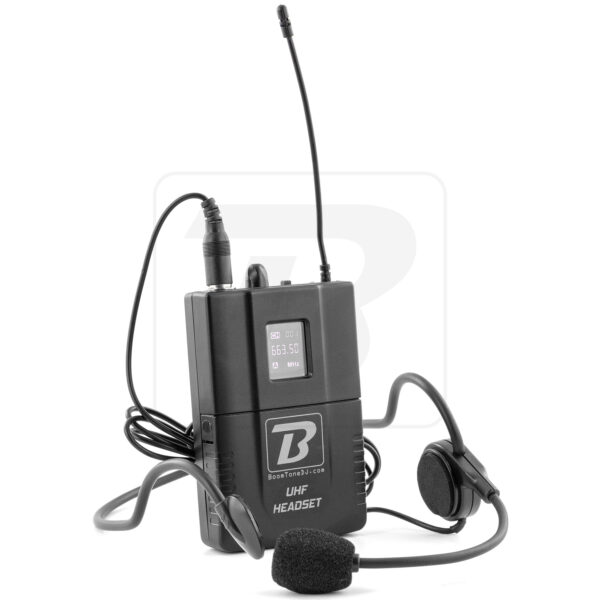 BoomTone DJ - UHF Headset F2, Wireless Headset Microphone - Image 7