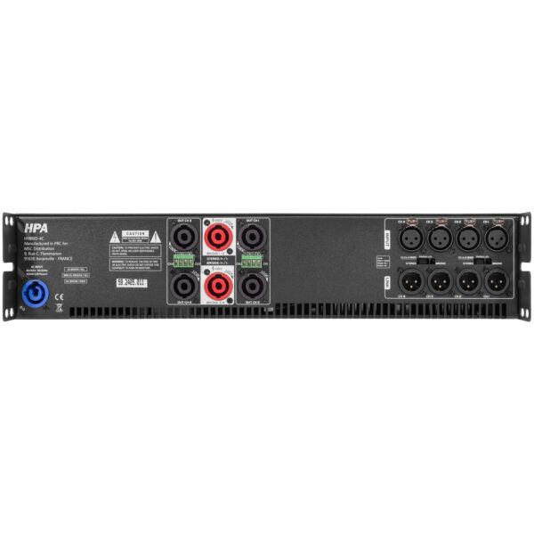HPA - HYBRID-4C: 5,000W hybrid 4-ch amplifier for 2.7/4/8Ω and 100V - Image 3