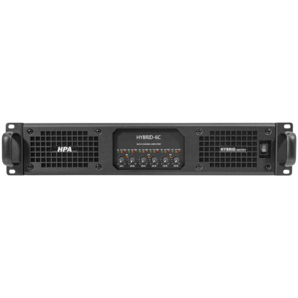 HPA - HYBRID-6C: 7,500W hybrid 6-ch amplifier for 2.7/4/8Ω and 100V - Image 2