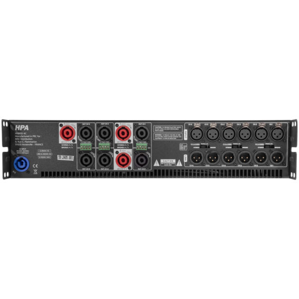 HPA - HYBRID-6C: 7,500W hybrid 6-ch amplifier for 2.7/4/8Ω and 100V - Image 3