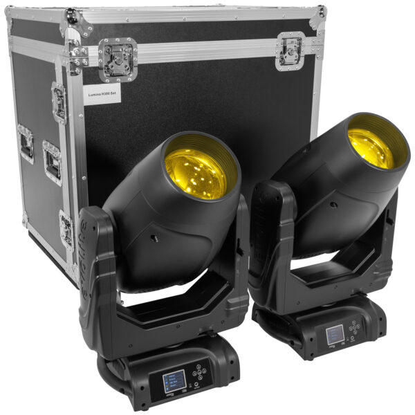 Evolite Pro - Lumina H380 Set (2 pcs of moving head with flight case) - Image 2