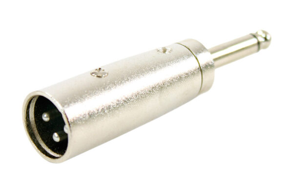 Plugger - XLR M to Jack M Mono Easy Adapter