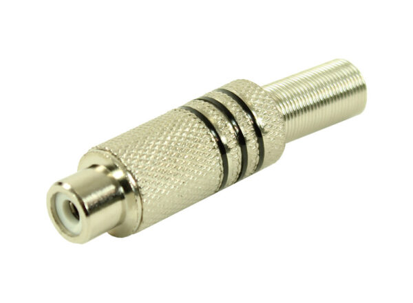 Plugger - Connector RCA F Black