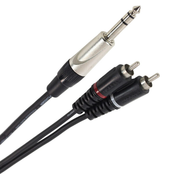 Plugger - Y Jack M Stereo Cable - RCA M 1.50m Easy