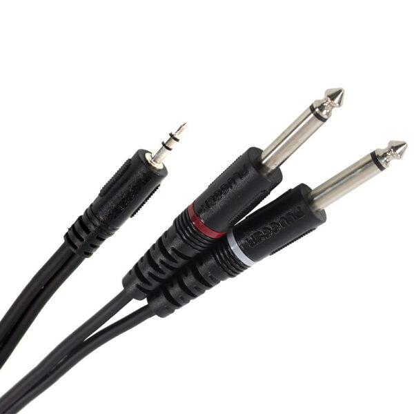 Plugger - Y Cable Mini Jack M Stereo - Jack M Mono 6m Easy