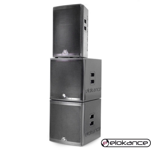 Elokance - ELO 2500 MK2 Active PA Set, 2,500/5,000W - Image 7