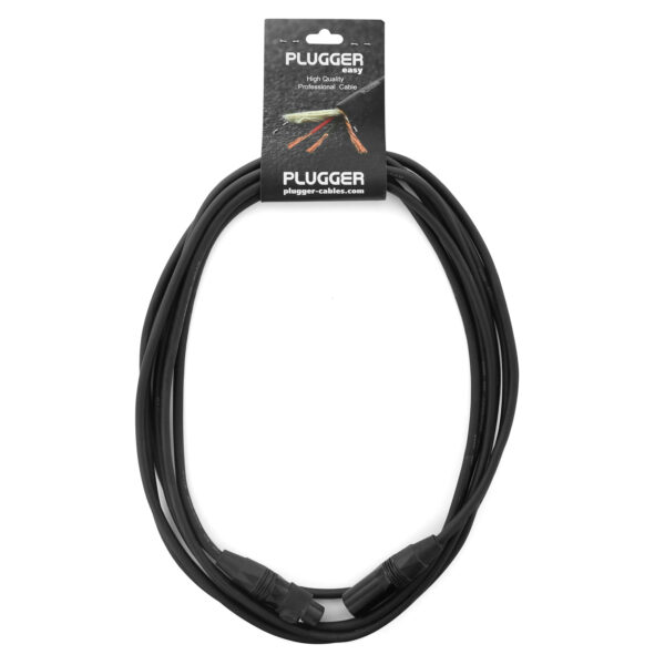 Plugger - DMX Cable IP65 XLR W 3b - XLR M 3b longueur 5m - Image 2