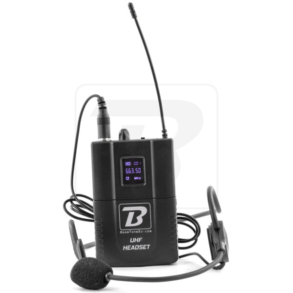 BoomTone DJ - UHF Headset F1, Wireless Headset Microphone