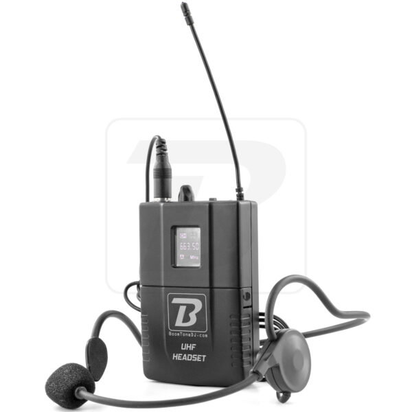 BoomTone DJ - UHF Headset F1, Wireless Headset Microphone - Image 2