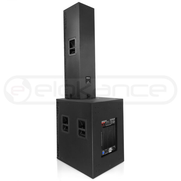 Elokance - Tower 18: Active PA system 3.400W,1x 1.5"+4x8"+1x18" - Image 5
