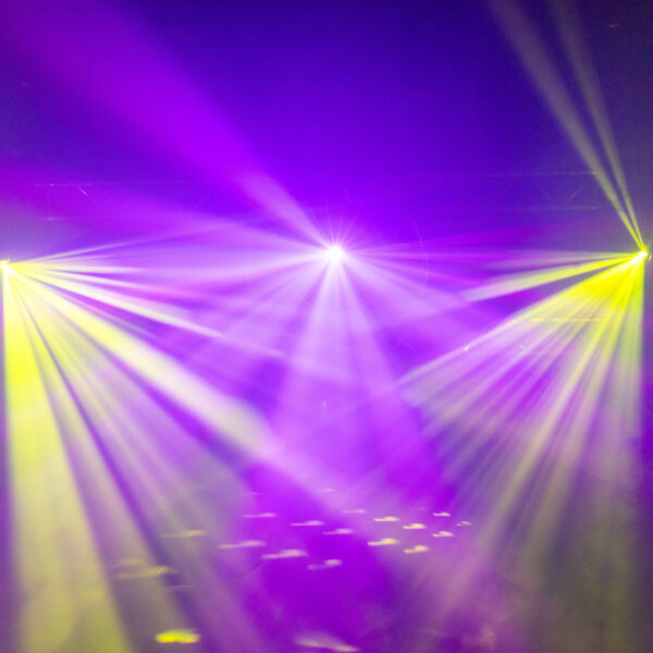 Mac Mah - Retro-Roll: rotating rays with colored gobos - Image 5
