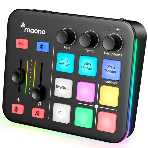 Maono - Maonocaster G1 NEO Audio Mixer For Game Streamer