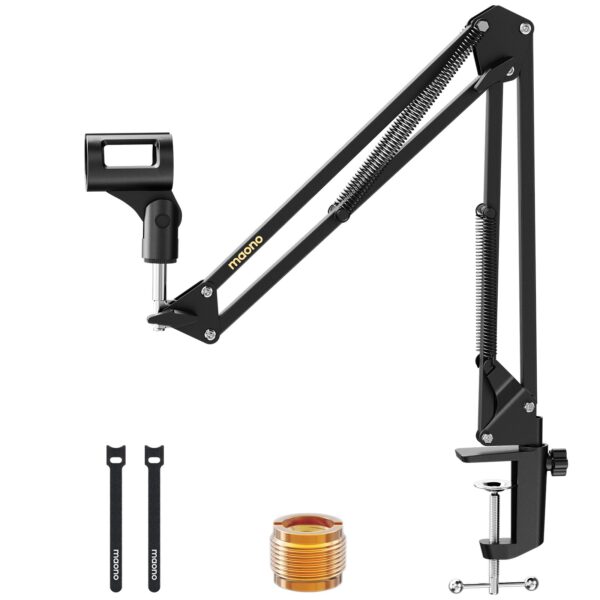 Maono - BA20 Microphone Suspension Boom Scissor Arm Stand