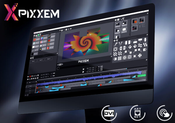 Chromateq - PIXXEM-E 128 DMX kontroler (Made in France)