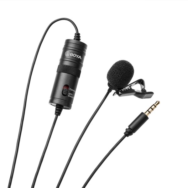 Boya - M1,Profi video omni lavalier mikrofon
