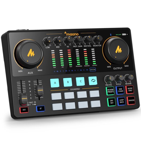 Maono - Maonocaster E2 (AME2) Audio Interface & Podcast audio mikseta