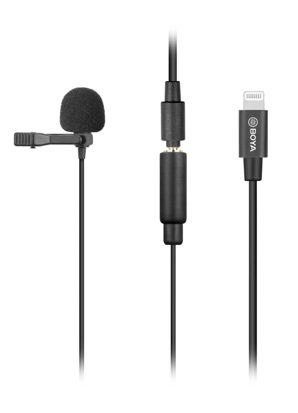 Boya - M2,Digital Lavalier mikrofon s kopčom, za iOS Lightning uređaje