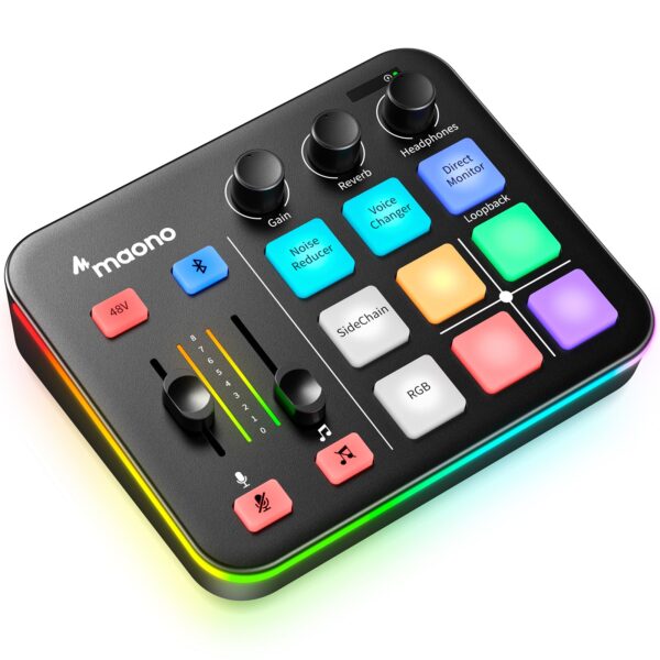 Maono - Maonocaster G1 NEO Audio Mixer For Game Streamer - Slika 2