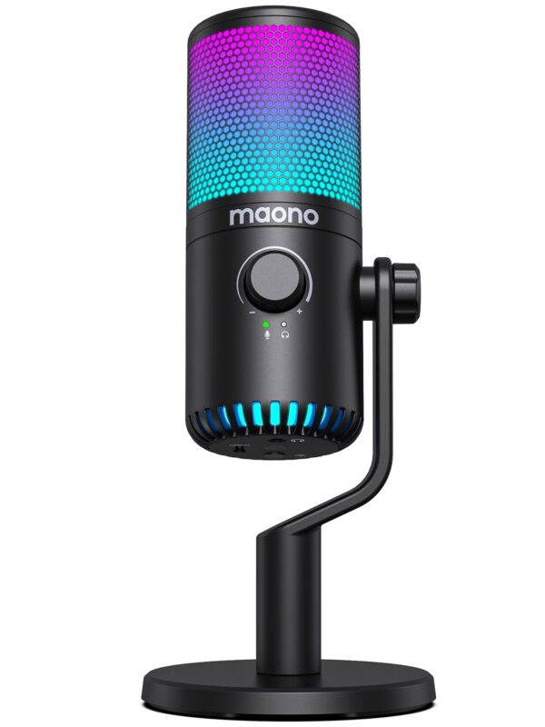 Maono - DM30RGB USB Gaming Microphone Black - Slika 2