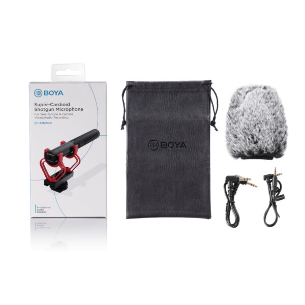 Boya - BM2040, Super-cardioid Shotgun Microphone - Slika 2