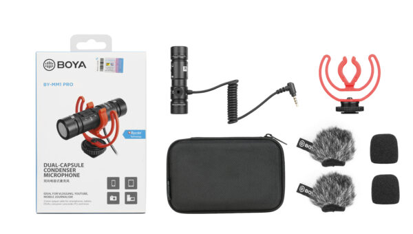 Boya - MM1 PRO,mali video shotgun mikrofon za iPhone,Android,DSLR,cams - Slika 2