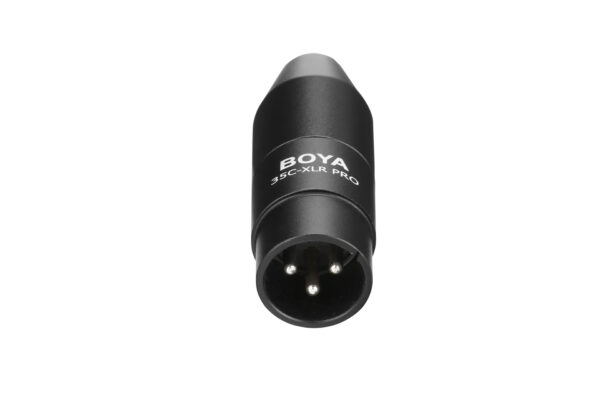 Boya - 35C-XLR Pro, Mini-Jack to XLR Adaptor with Power Convertor - Slika 2