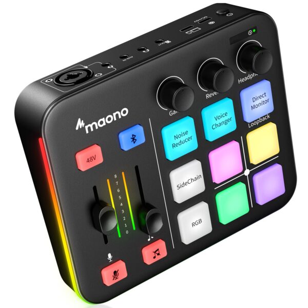 Maono - Maonocaster G1 NEO Audio Mixer For Game Streamer - Slika 3
