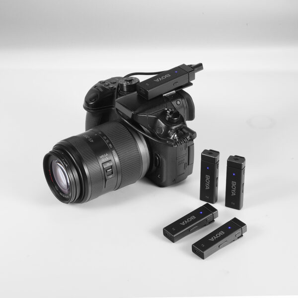 Boya - W4, Ultracompact Wireless Microphone System (4TX+1RX) - Slika 3
