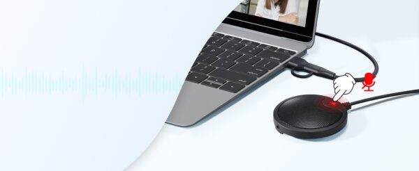 Maono - BM10 USB Electret Conference Boundary Microphone Omnidirection. - Slika 3