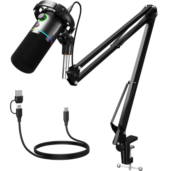 Maono - PD200XS USB/XLR Dynamic Microphone Set with Boom Arm - Slika 3