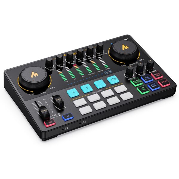 Maono - Maonocaster E2 (AME2) Audio Interface & Podcast audio mikseta - Slika 3
