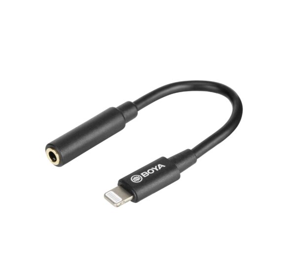 Boya - K3, 3.5mm TRRS (Female) to Lightning (Male) Audio Adapter - Slika 3