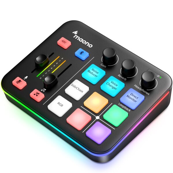 Maono - Maonocaster G1 NEO Audio Mixer For Game Streamer - Slika 4
