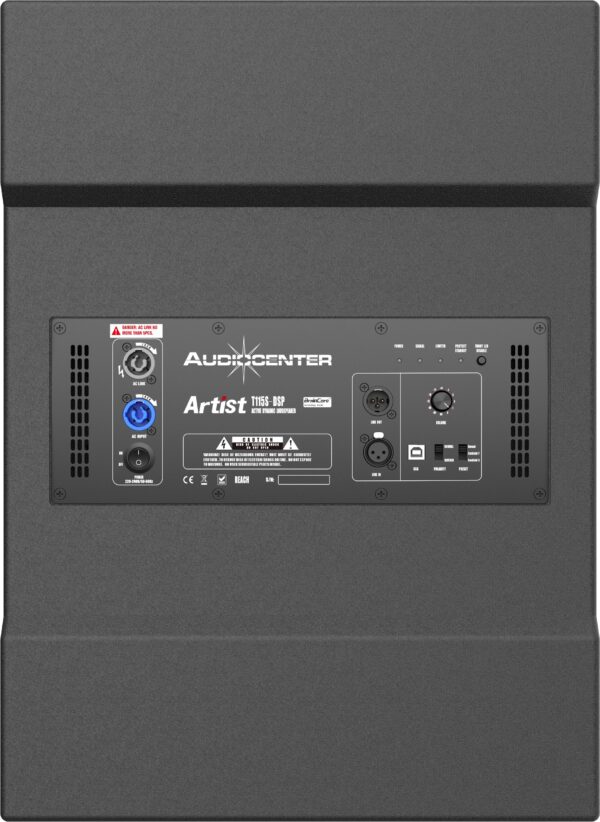 AudioCenter - Artist T115S-DSP: aktivni DSP 15" subwoofer 1.000W RMS - Slika 4