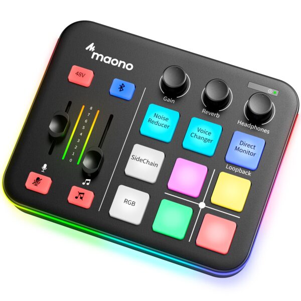 Maono - Maonocaster G1 NEO Audio Mixer For Game Streamer - Slika 5