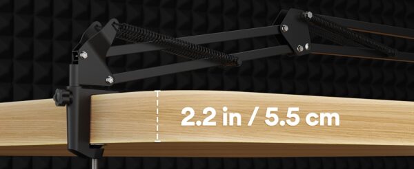 Maono - BA20 Microphone Suspension Boom Scissor Arm Stand - Slika 5