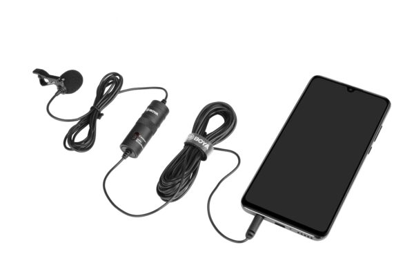 Boya - M1,Profi video omni lavalier mikrofon - Slika 5