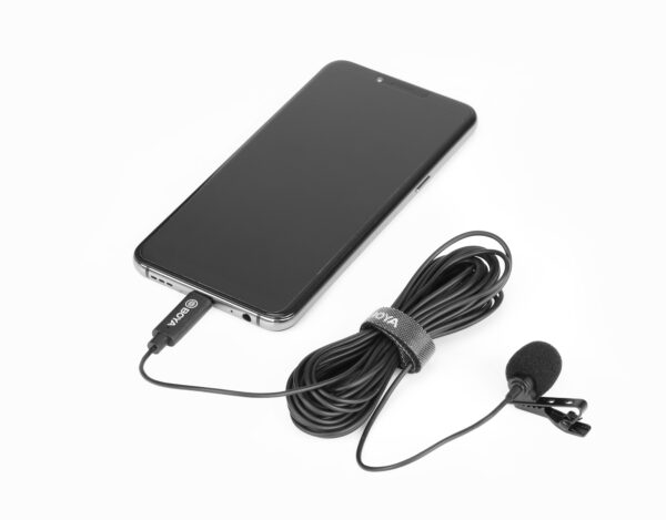 Boya - M3,Digitalni lavalier mikrofon s kopčom za smartphone - Slika 5
