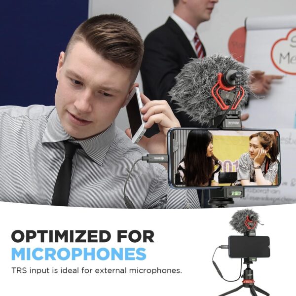Boya - K9, USB-C to 3.5mm (TRRS) Female Microphone - Slika 5