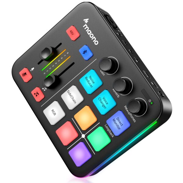 Maono - Maonocaster G1 NEO Audio Mixer For Game Streamer - Slika 6