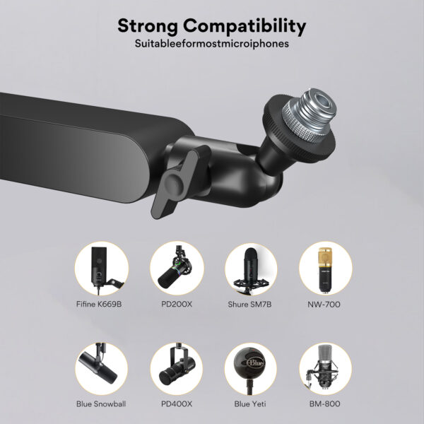 Maono - BA92 Microphone Suspension Boom Arm Stand - Slika 6