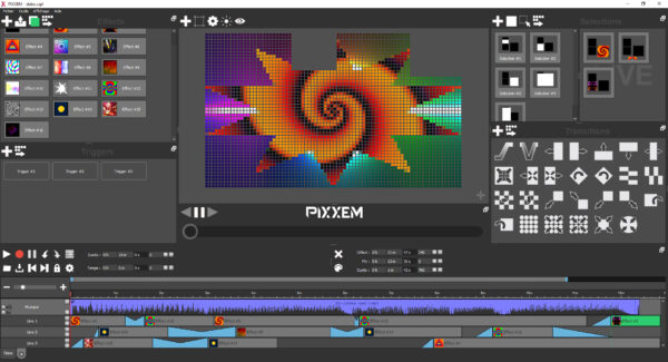 Chromateq - PIXXEM-E 255 DMX kontroler (Made in France) - Slika 4