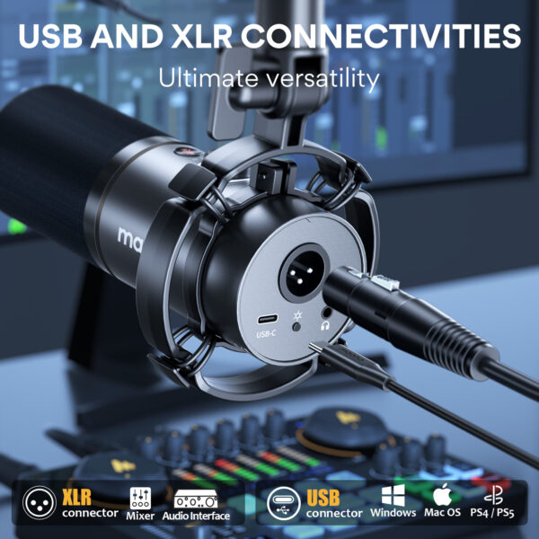 Maono - PD200X USB/XLR Premium Dynamic Microphone - Slika 6