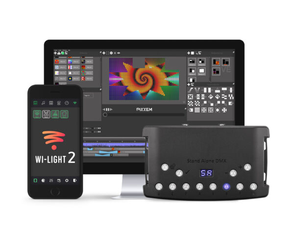 Chromateq - CQSA 512 DMX kontroler s tipkama, SDcard, Art-Net, 1Univ. - Slika 7