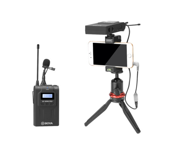 Boya - WM8 PRO-K1, profi UHF Wireless microphone system - Slika 4