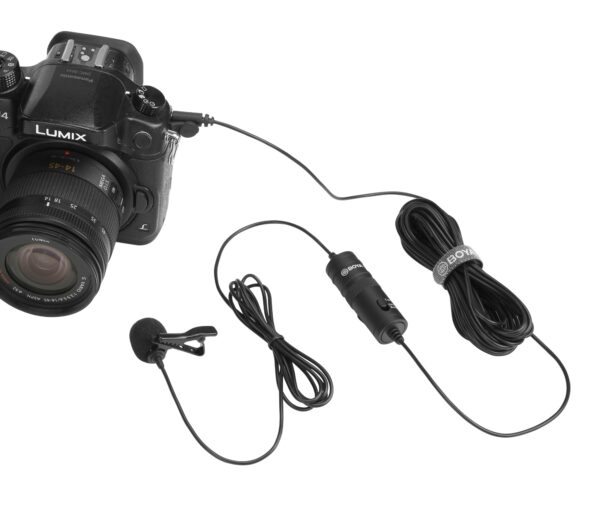 Boya - M1,Profi video omni lavalier mikrofon - Slika 8
